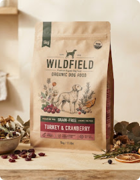 WholePrey dog food packaging
